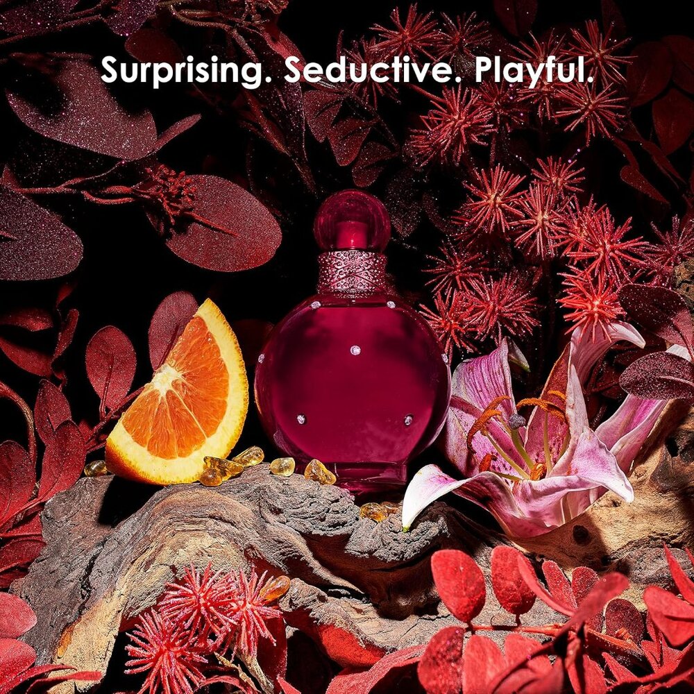 Hidden Fantasy by Britney Spears Eau De Parfum Spray 3.3 oz, New in Box - Picture 2 of 2